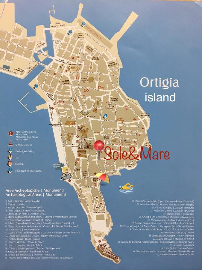 Sole&Mare Ortigia Villa Syracuse Buitenkant foto